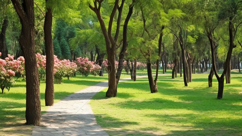 别墅花园设计效果图：材质搭配的艺术与科学